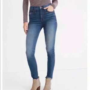 Madewell‎ 10” high riser skinny jeans 24
